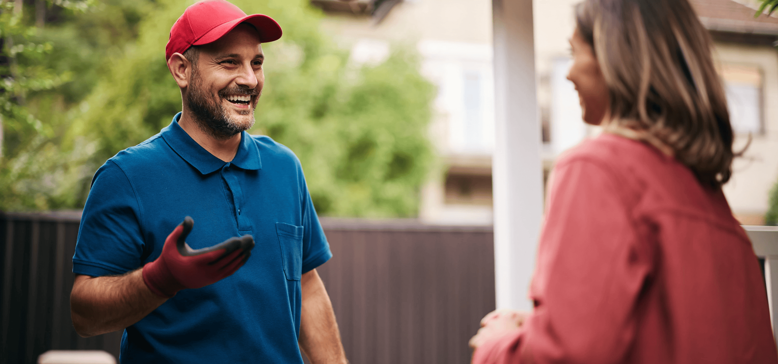 Foto di un collaboratore del servizio assistenza