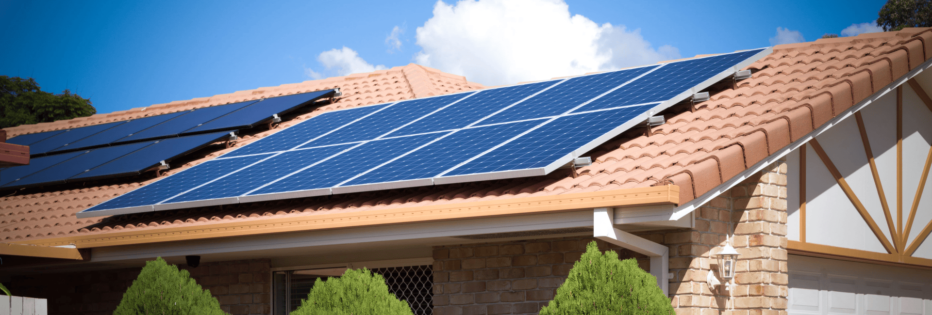 Foto di un impianto fotovoltaico