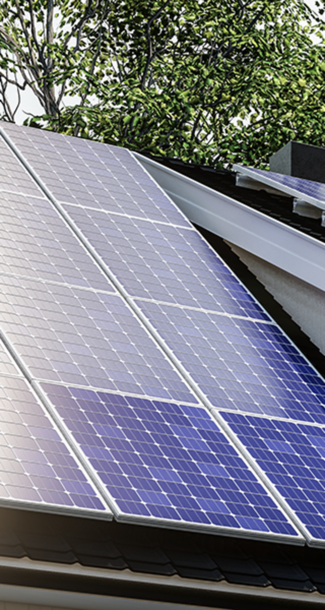 Foto di pannelli fotovoltaici di Finestra Moderna