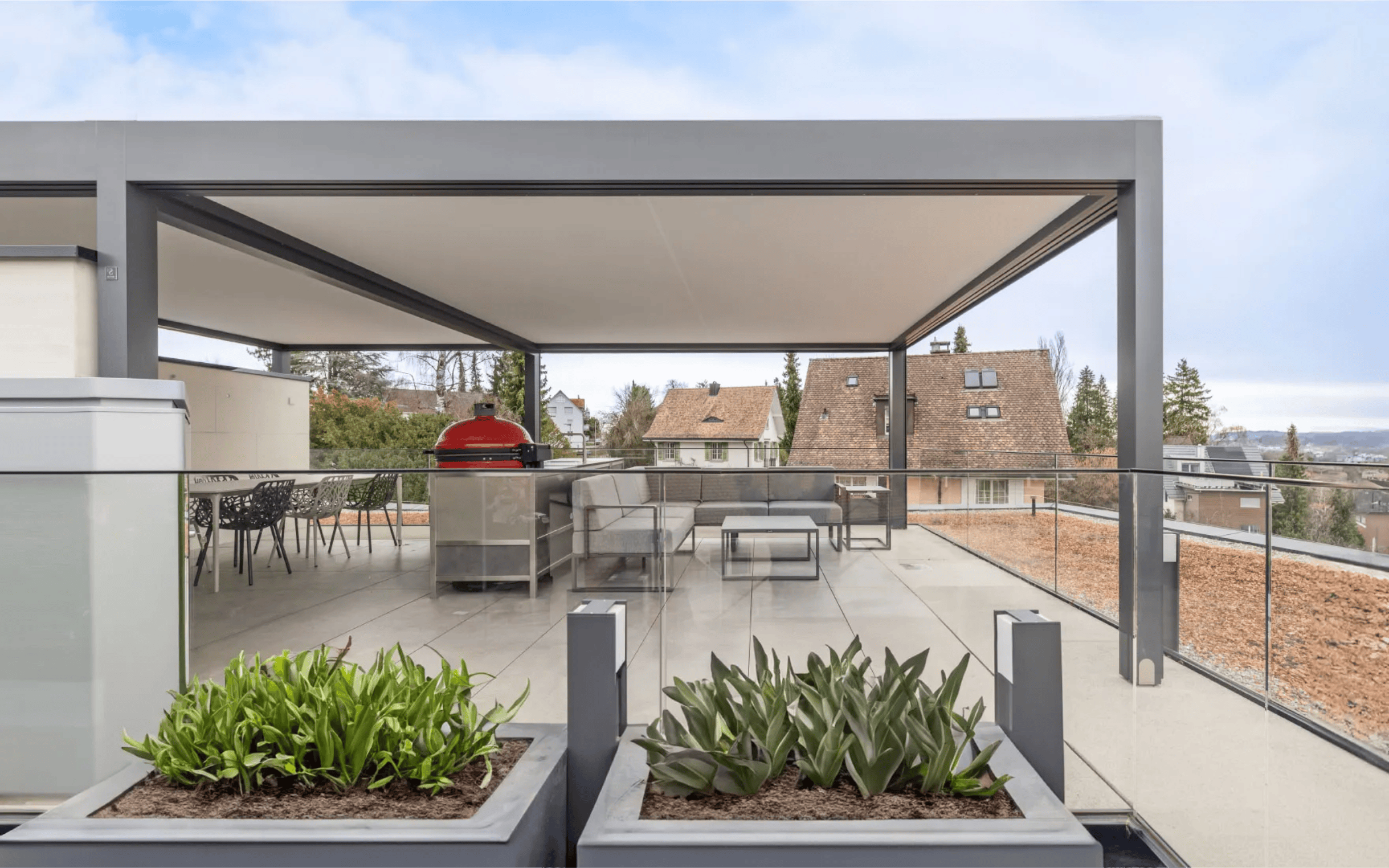 Immagine di pergole fotovoltaiche