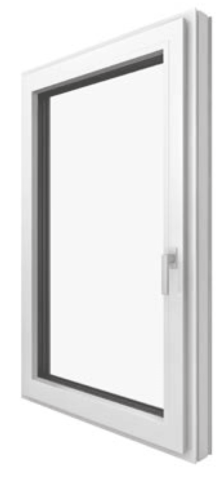 Immagine di una finestra in PVC