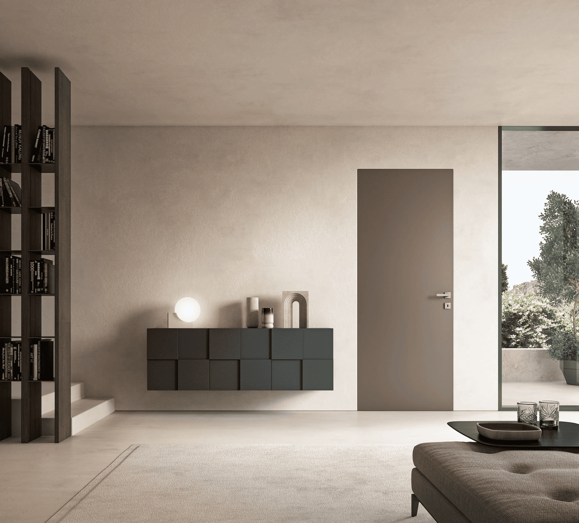 Immagine interna di una nuova casa