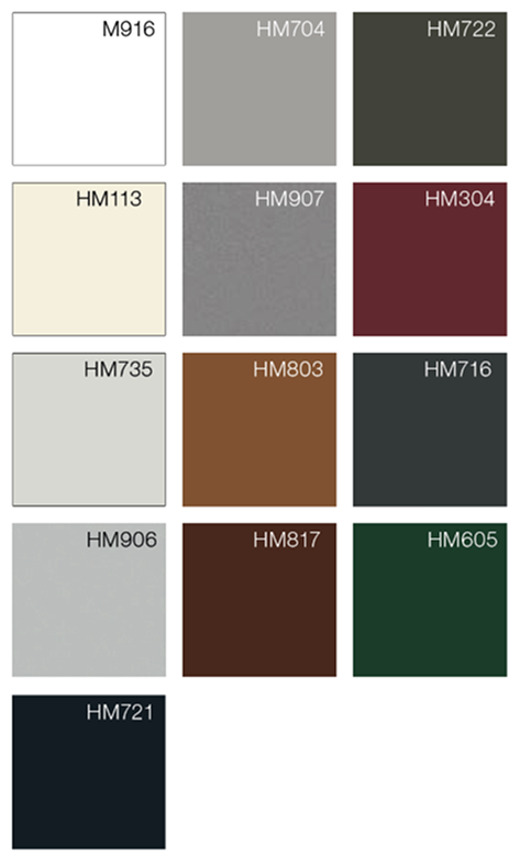 Colori esterni standard