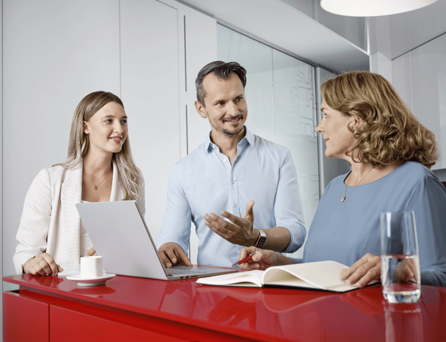 Immagine di collaboratori specializzati per il Customer Care di Internorm